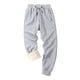 thumbnail image 3 of Pantalones largos de invierno para hombre, rectos, de terciopelo, informales, de uso diario, de rayón, 3 of 4