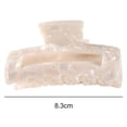 thumbnail image 2 of Hair Claw Clips Tortoise Barrettes Rectangle Shape Clips, 2 of 5