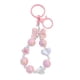thumbnail image 5 of Llavero de cuentas, creativo, colgante, decoración, bolso, accesorios, portátil, llavero de cuentas rosa, 5 of 9