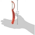 thumbnail image 2 of Kuhn Rikon Serrated Piranha Swivel Peeler 7.25 Red, 2 of 2