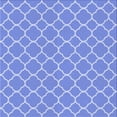 thumbnail image 1 of Ahgly Company Machine Washable Indoor Square Transitional Day Sky Blue Area Rugs, 7' Square, 1 of 7