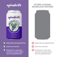 thumbnail image 5 of Spindrift Sparkling Water, Grapeade, Made with Real Squeezed Fruit, 12 fl oz, 8 Count, No Sugar Added, 14 Calories per Can, 5 of 6