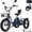 Blue, variant on MOONCOOL All-Terrain Electric Tricycle for Adults, 1100w Motor 48V 14.5Ah Battery,7-Speed 20" x 4.0" Fat Tire 3 Wheel Electric Bike , 25-60 miles
