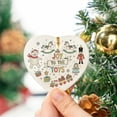 thumbnail image 3 of ViciArt Joy to the Toys Ceramic Heart Ornament – Holiday Christmas Tree Decor with Vintage Toy, 3 of 5