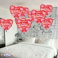 thumbnail image 3 of PMU Valentine's Day Loop Hearts 18 Inch Mylar-Foil Balloon Valentine's Day Proposal, Special Events, Photo Props Party Decoration and Accessories (1/Pkg) Pkg/1, 3 of 9