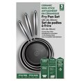 thumbnail image 2 of Kitchen Star Cladtec Series Fry Pan, 3 Piece Set, 20-26-30 cm, 2 of 5