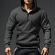 thumbnail image 1 of pstuiky camisa de manga larga para hombre, Suéter informal de moda para hombre, color liso, con capucha y manga larga top de hombre xl, 1 of 9