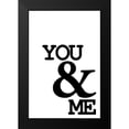 thumbnail image 2 of Allen, Kimberly 11x14 Black Modern Framed Museum Art Print Titled - You and Me, 2 of 5