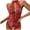 Red, variant on hoksml Lingerie Women Lace Jumpsuit Push Up Lingerie Roleplay Lingerie Women Lingerie Rompers Clearance