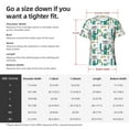 thumbnail image 2 of Yiaed Hello Summer Print Mens Short Sleeve Tight Fit T-Shirt, Crewneck Casual Tee-XX-Large, 2 of 5