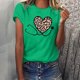 thumbnail image 2 of Camisetas con estampado de letras y cuello redondo de verano para mujer, blusas femeninas cómodas y elegantes, Tops OAVQHLG3B Store  lin121212, 2 of 5