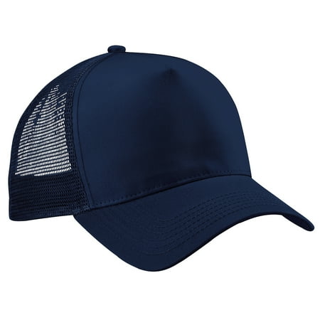 Beechfield Mens Half Mesh Trucker Cap/Headwear (Pack of 2)