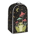 thumbnail image 2 of HELLHERO Frog and Mushroom Pattern Reusable 15.94"H x 9.45"L x 7.28"W Dust Cover Proof Stain Handle Blender Covers for Home Kitchen, 2 of 6