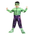 thumbnail image 1 of Disfraz Jazwares Marvel Classic Incredible Hulk 4T para niños pequeños, 1 of 7