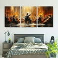 thumbnail image 5 of Ullo0ord Classical Music Wall Art - Abstract Orchestra Paintings, Classical Instruments, Music Room Wall Deco Canvas Painting Posters And Prints Wall Art Pictures for Living Room 12x16x3pcs, 5 of 6