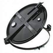 Pig Drum Lid, Black, Steel, 23.25 in L DRM1065-BK