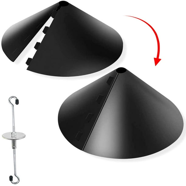 Squirrel Baffle Bird Feeder Station Protection Wrap Guard Squirrel