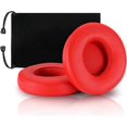 thumbnail image 1 of Almohadillas de repuesto compatibles con auriculares inalámbricos Solo 2.0 y 3.0 de Dr. DRE (1 par, rojas), 1 of 5