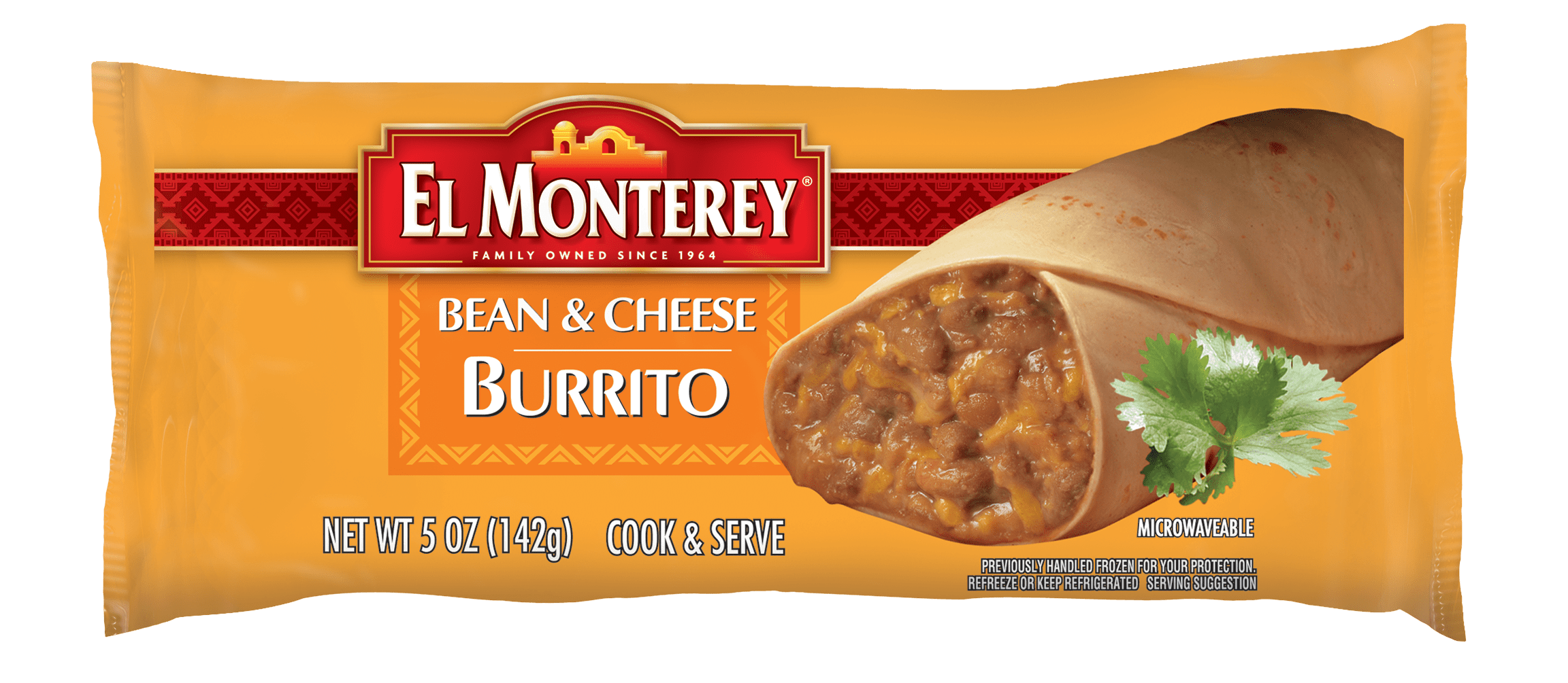 El Monterey Bean & Cheese Burrito, 5Ounce (24 Count)