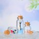 thumbnail image 5 of Botellas de vidrio Sherli, 45 unidades, pequeñas, con tapones de corcho, 0,5 a 10 ml, 5 of 7