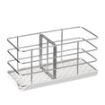 thumbnail image 2 of Soporte de esponja Macarena Organizador de fregadero de cocina 20x8.5x10cm Blanco, 2 of 8