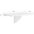 thumbnail image 3 of SoBuy FWT03-W Table Pliante Murale à Rabat, Table de Cuisine, Bureau d'Ordinateur, Table pour Enfants, Blanc, 3 of 6