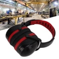 thumbnail image 4 of Headband Ear Defenders, Black Red Hearing Protection Ear Muffs Adjustable 24dB NRR Soft 360° Rotation Shell  For Travel, 4 of 8