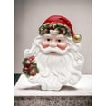 thumbnail image 2 of Evergreen Holiday Santa Plate 9x7 Christmas Mom, 2 of 3
