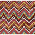 thumbnail image 5 of oneOone Cotton Poplin Twill Red Fabric Ikat Fabric For Sewing Printed Craft Fabric By The Yard 56 Inch Wide, 5 of 6