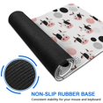 thumbnail image 6 of Long Mouse Pads for Desk,White Cow Head Dot Pattern Desk Mats on Top Of Desks, Desk Mouse Pad Extra Large with 3mm Non-Slip Base and Stitched Edge for Gaming,Office,Work,Home 35.4"x15.7", 6 of 6