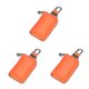 thumbnail image 1 of Cartera de cuero monedero organizador de tarjetas de crédito con cierre de cremallera Naranja Sonducket CBP318998, 1 of 6