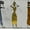African Women Head Carrying, variant on Elephant Stock Glitter Ballerinas Wall Art - Horizontal Canvas Wall Art - Lobby Wall Decor - Dance Canvas - Yellow And Black Decor - 36" x 24"