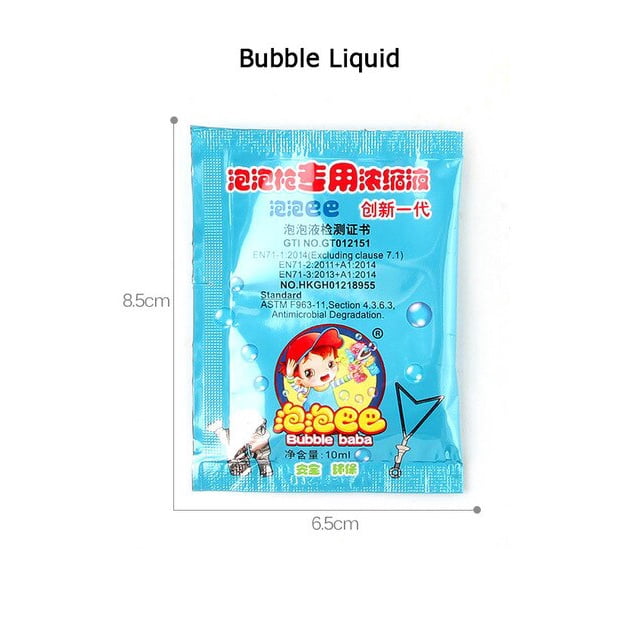 Pistola de burbujas eléctrica para niños, máquina de burbujas de jabón, juguetes mágicos para baño y exteriores, 69 agujeros, novedad de 2022 regalos para niños heqiyong LED