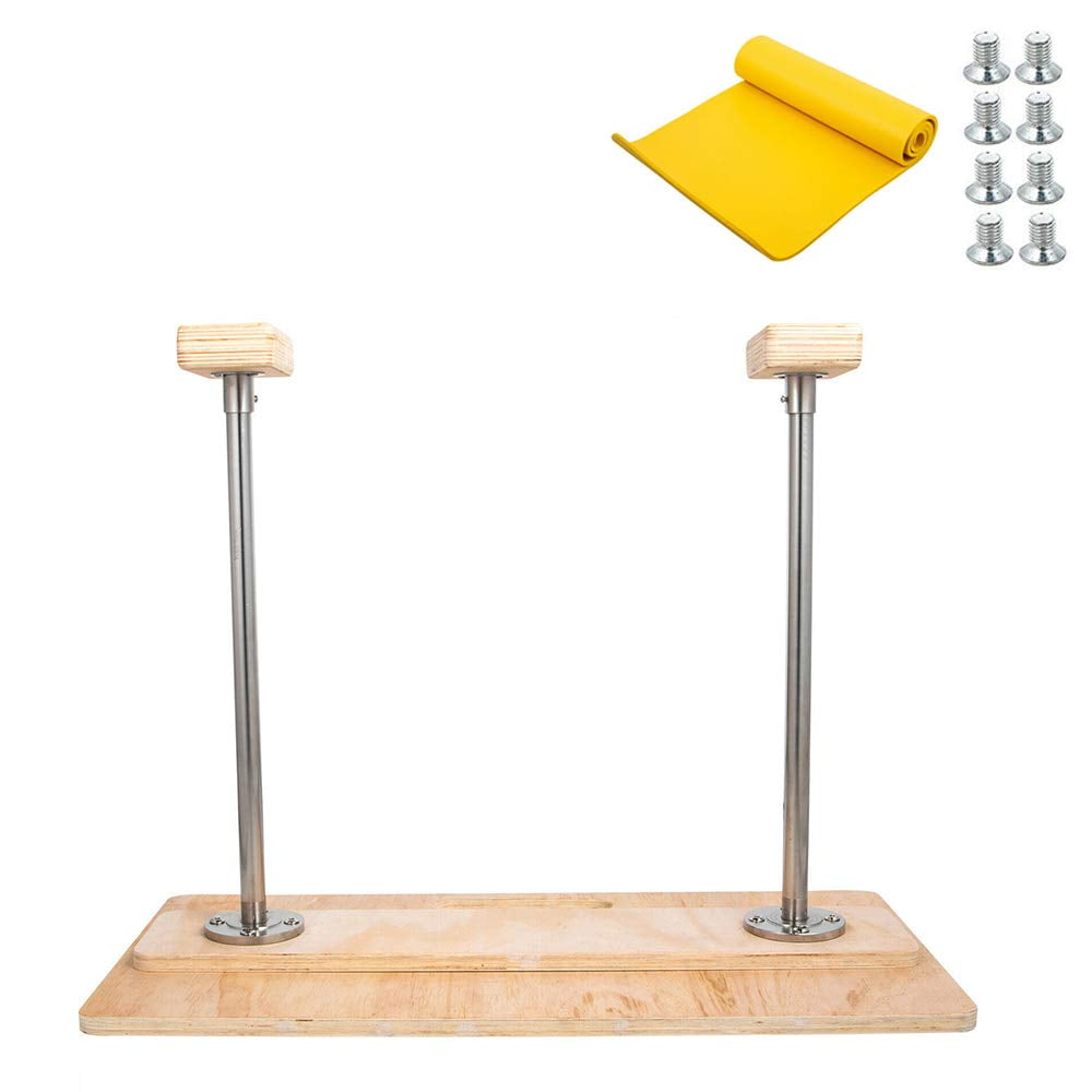 VEVOR 80X40 cm Fixed Handstand Canes Gymnastics Inversion Yoga Balance