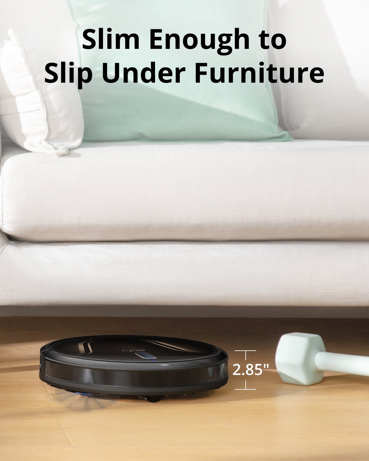 Eufy G40 Hybrid+ Robotic Vacuum, 2-in-1 Mop, Self-Emptying