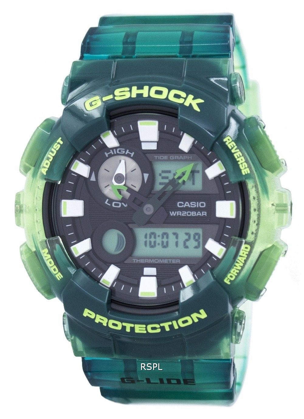 casio g shock moon tide