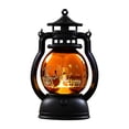thumbnail image 2 of Aoznliie LED Lantern, Halloween Lighted Lanterns with Flickering Flame,Tea lamps for Halloween Party Decor Home Table,7x4x4 in, 2 of 8