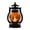 Orange, variant on Halloween Mini Lantern Decor, 5" Small LED Vintage Oil Lamp Table Centerpiece, Battery Operated Retro Spooky Lanterns for Tabletop Mantel Home Decoration