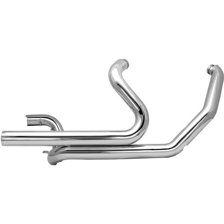 - S&S Cycle 550-0003A Power Tune Duals Head Pipes - Chrome
