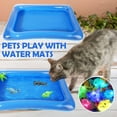 thumbnail image 3 of Piscine Gonflable Épaissie Jeu de Capture de Poissons Double Face Éclairage 3D Poisson, 3 of 8