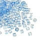 thumbnail image 1 of Uxcell 200 Pcs Perlas de Cubo de Cristal, 7mm Transparentes Facetadas Cuadradas Espaciadoras Suministros para Manualidades para Joyería DIY Pulsera Aretes Collar, Azul, 1 of 6