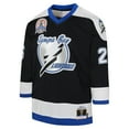 thumbnail image 2 of Youth Mitchell & Ness Martin St. Louis Black Tampa Bay Lightning 2003 Blue Line Player Jersey, 2 of 3