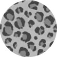 thumbnail image 1 of Ahgly Company Machine Washable Indoor Round Transitional Silver Gray Area Rugs, 8' Round, 1 of 7