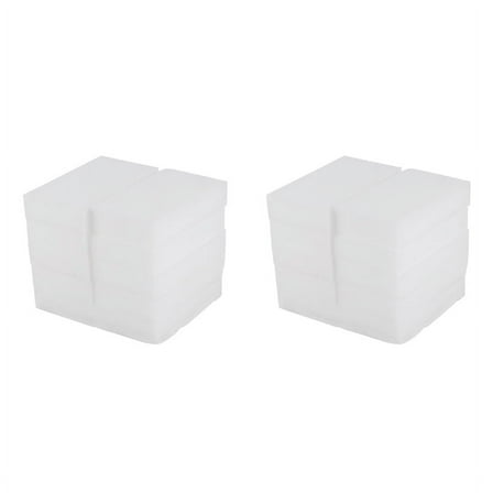 100X60X20Mm 20Pcs Sponge Eraser Melamine Cleaner-White
