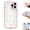 Pink, variant on LED Flash Light up Incoming Call Phone Case,Built-In LED Light up Phone Cover,Cute Bowknot Protective Cover with Incoming Call Flash