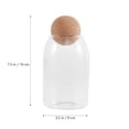 thumbnail image 2 of OULII 1Pack Large Mason Jars Wide Mouth Heatproof Storage Container 800ml For Kitchen Essentials, 2 of 8