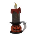 thumbnail image 1 of HUASHENG " Glow Halloween LED Electronic Candle With Skeleton And Pumpkin Design Flickering Flameless Decor For Creative Bar Or Home Haunting", 1 of 9