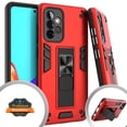 thumbnail image 3 of Xpression Case for Apple iPhone 13 Pro Max (6.7") with Built-in Slide Kickstand Shockproof Armor Heavy Duty Dual Layer [Military Grade] Rugged Phone Cover [Red], 3 of 9