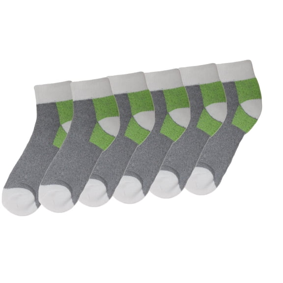 3 Pairs Ankle Socks, Ergonomic, for Men, Shoe Size 9-11