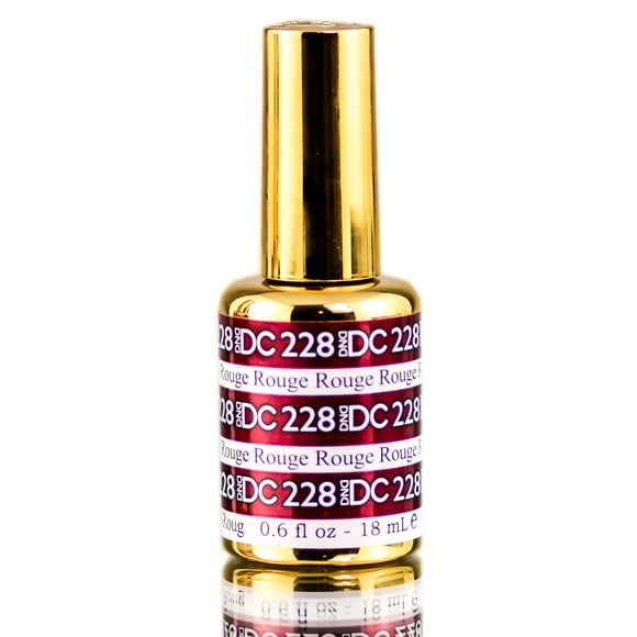 Esmalte en Gel DND DC MERMAID Soak-Off Aquatic Glimmer Rouge
